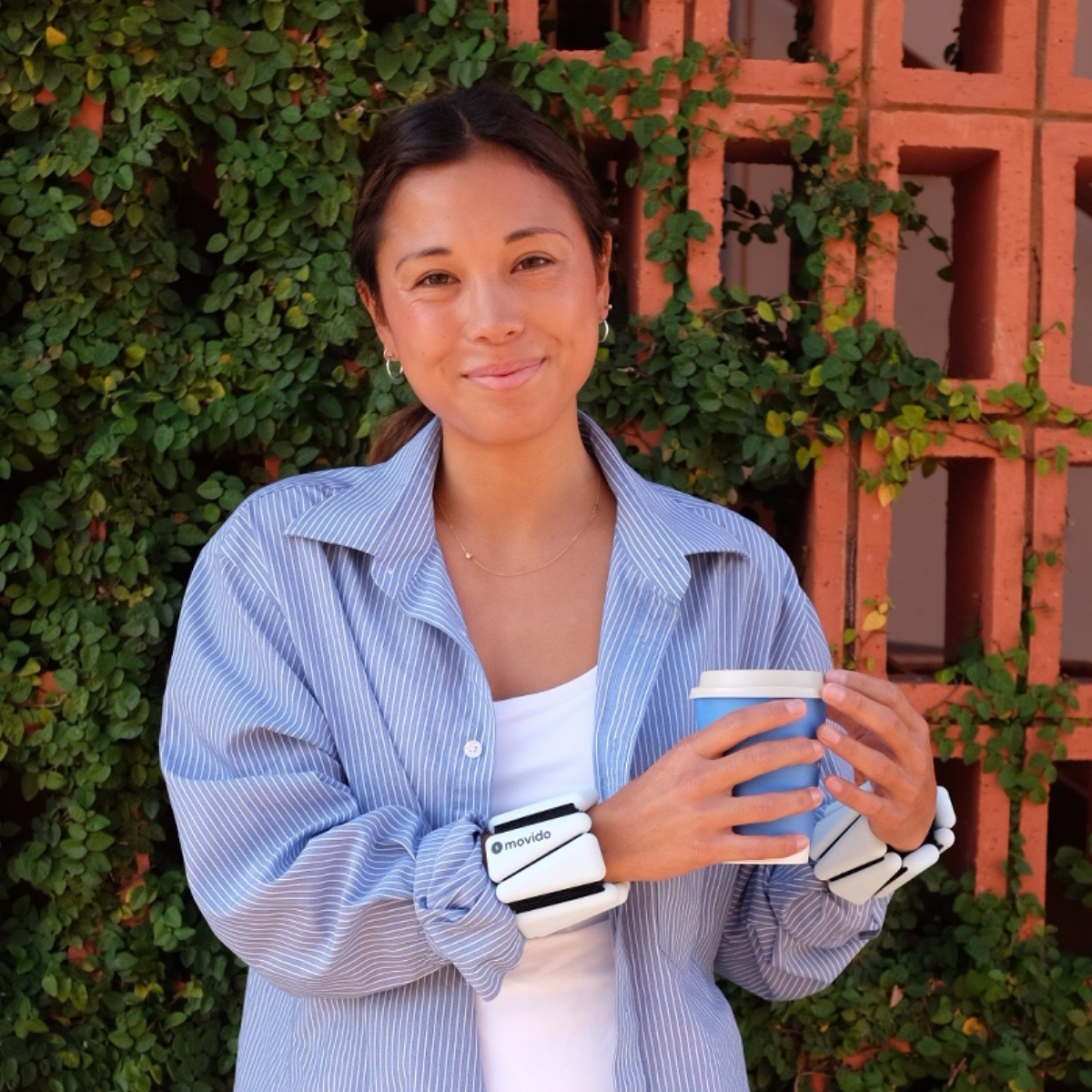 Stay active in style with Movido wrist weights – perfect for fitness and everyday life.