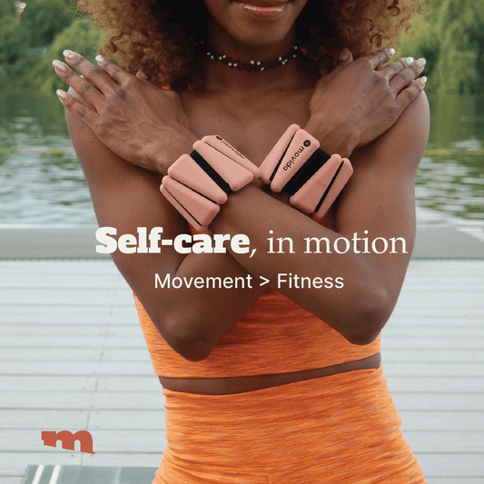 Movido Bangles Blush Wrist Weights for Yoga