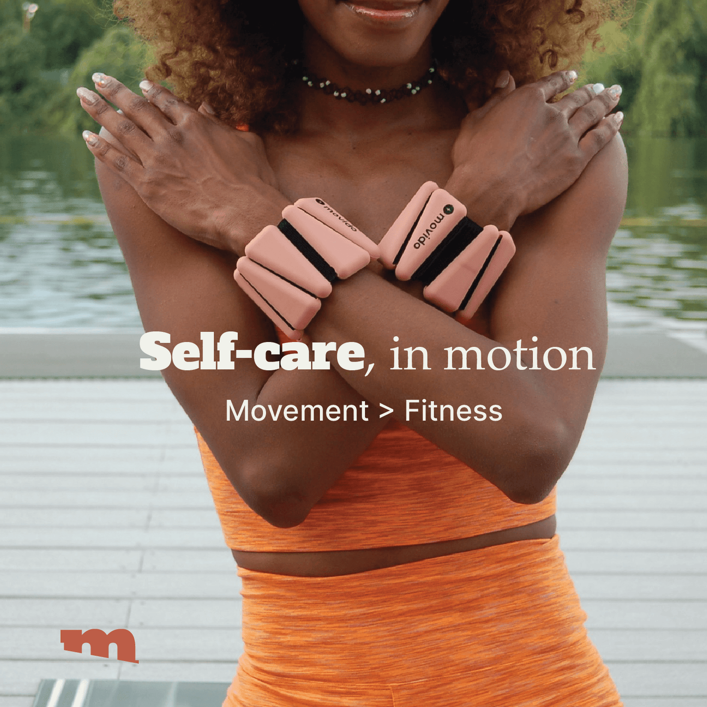 Movido blush Wrist Weights 
